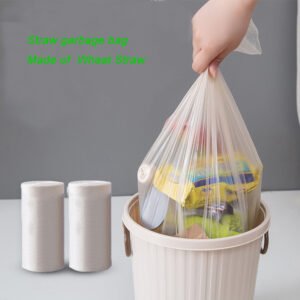Biodegradable Trash Bag Heavy Duty Garbage Bag Wheat Straw Bag